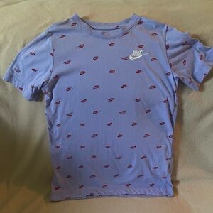 Nike Purple Kids Short Sleeve Tee